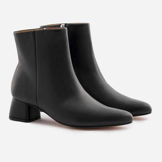 Savannah Booties Full Grain Leather Women's