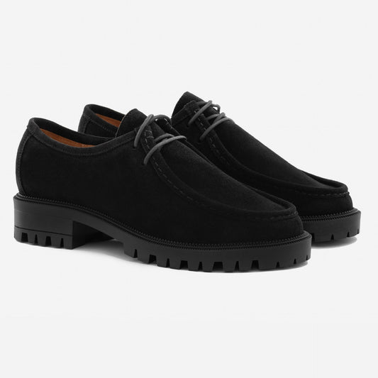 Tessa Derby Water Repellent Suede Women's