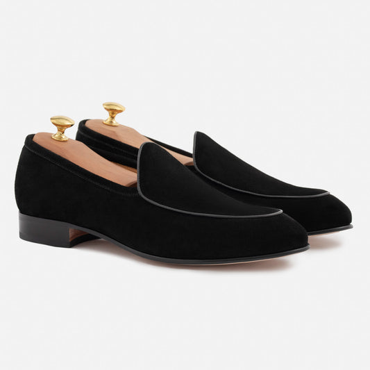 Vincent Belgian Loafer Suede Men's