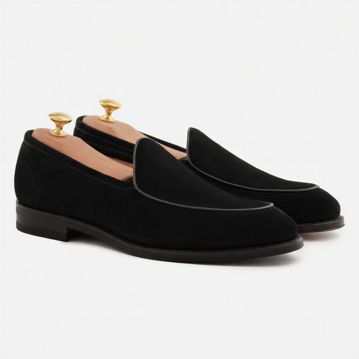 Vincent Belgian Loafer Suede Men's