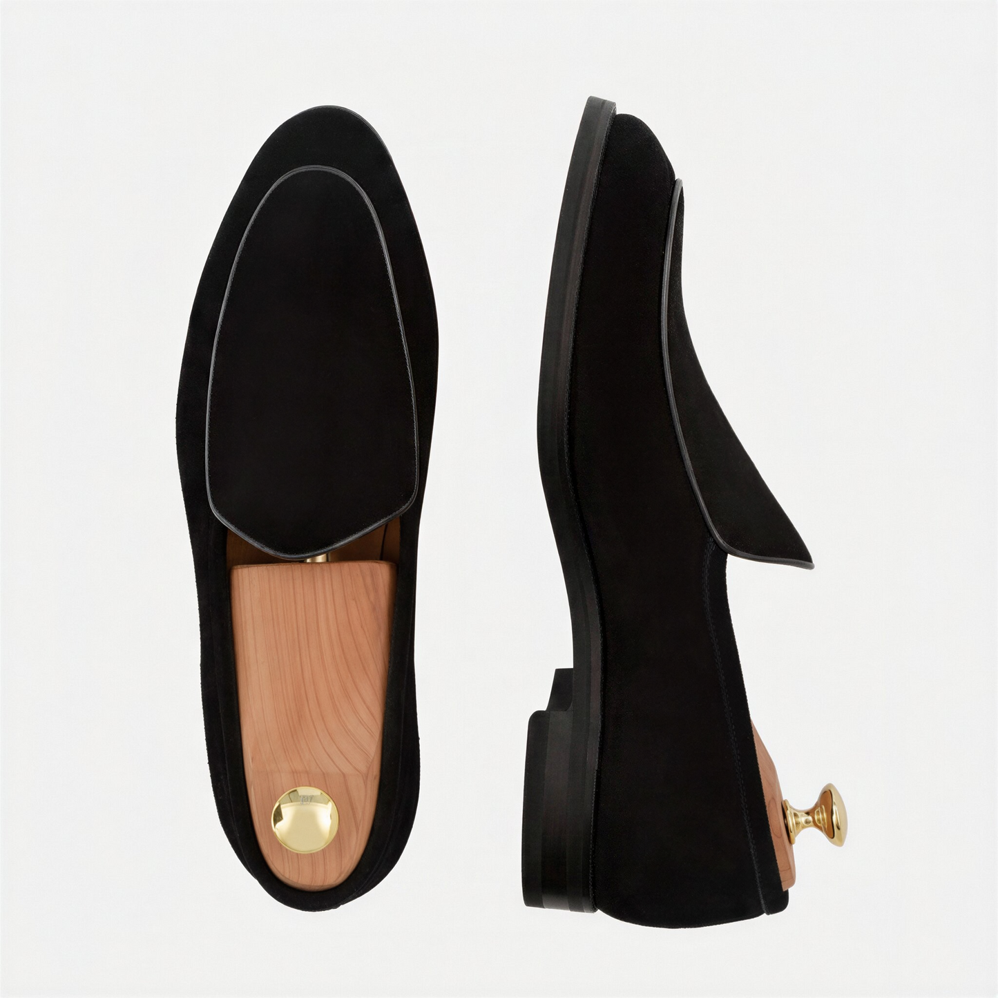 Vincent Belgian Loafer Suede Men's