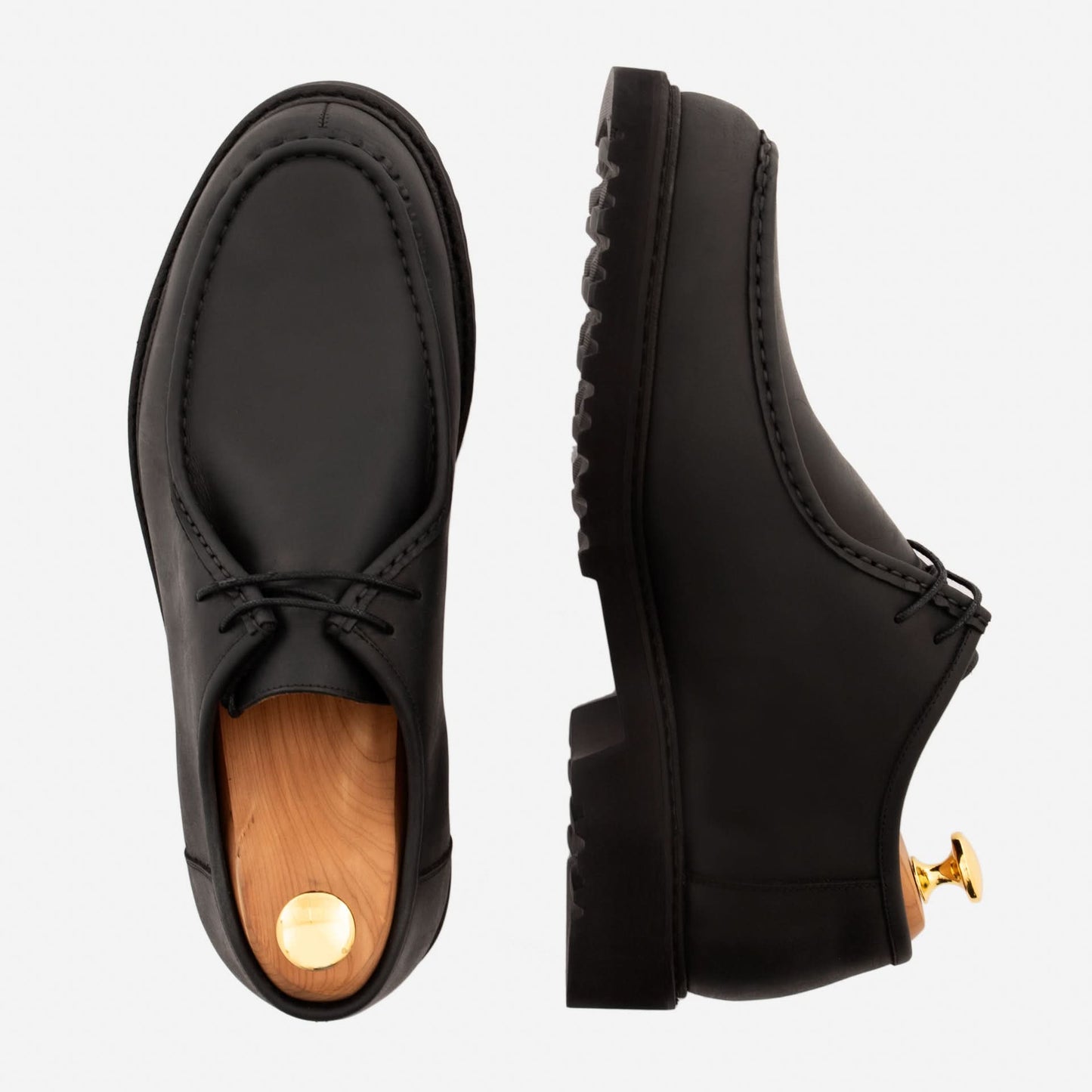 Theo Derby Men’s Pull Up Leather