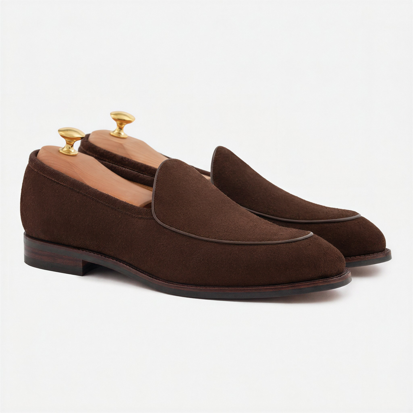 Vincent Belgian Loafer Suede Men's