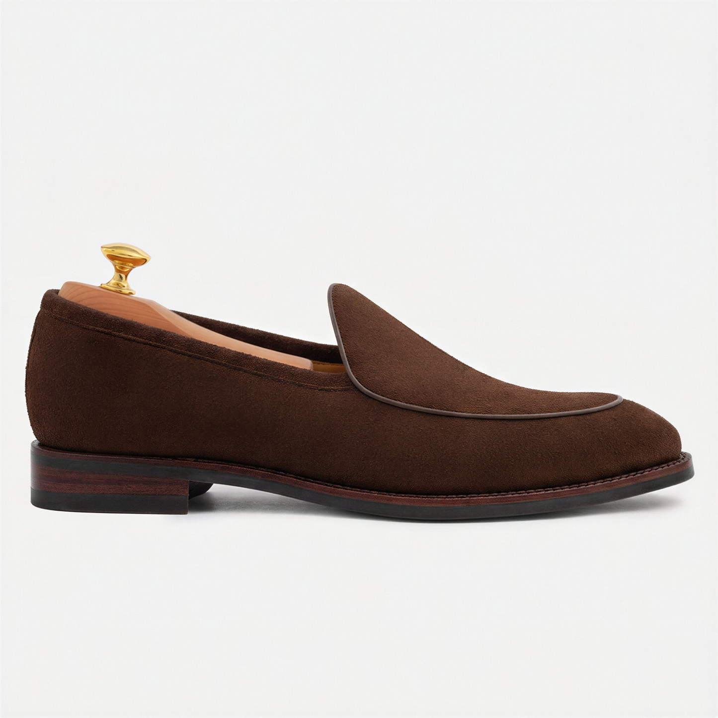 Vincent Belgian Loafer Suede Men's