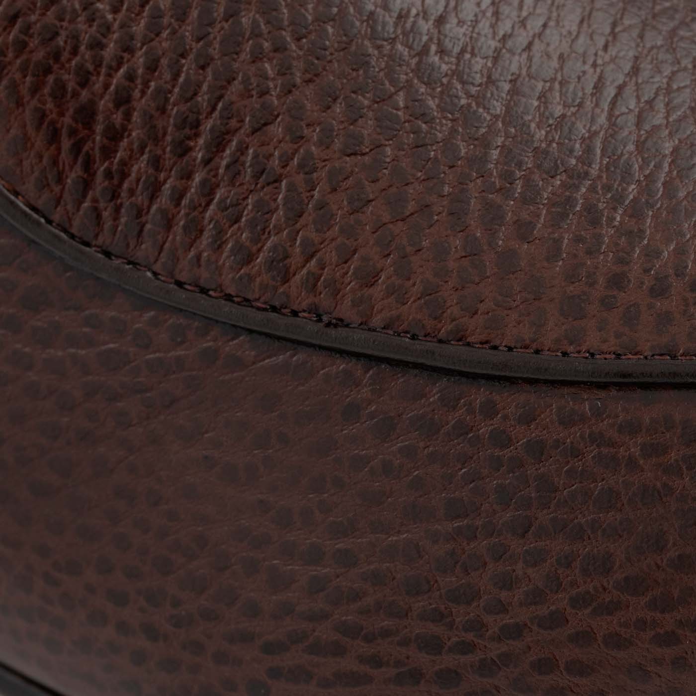 Vincent Belgian Loafers Pebbled Leather Men's