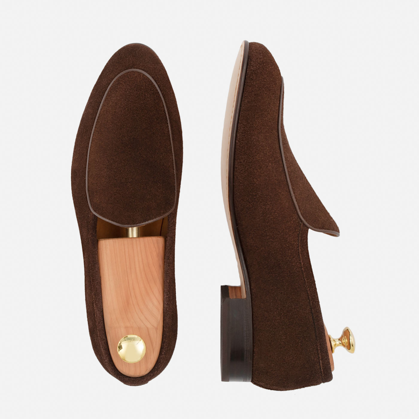 Vincent Belgian Loafer Suede Men's