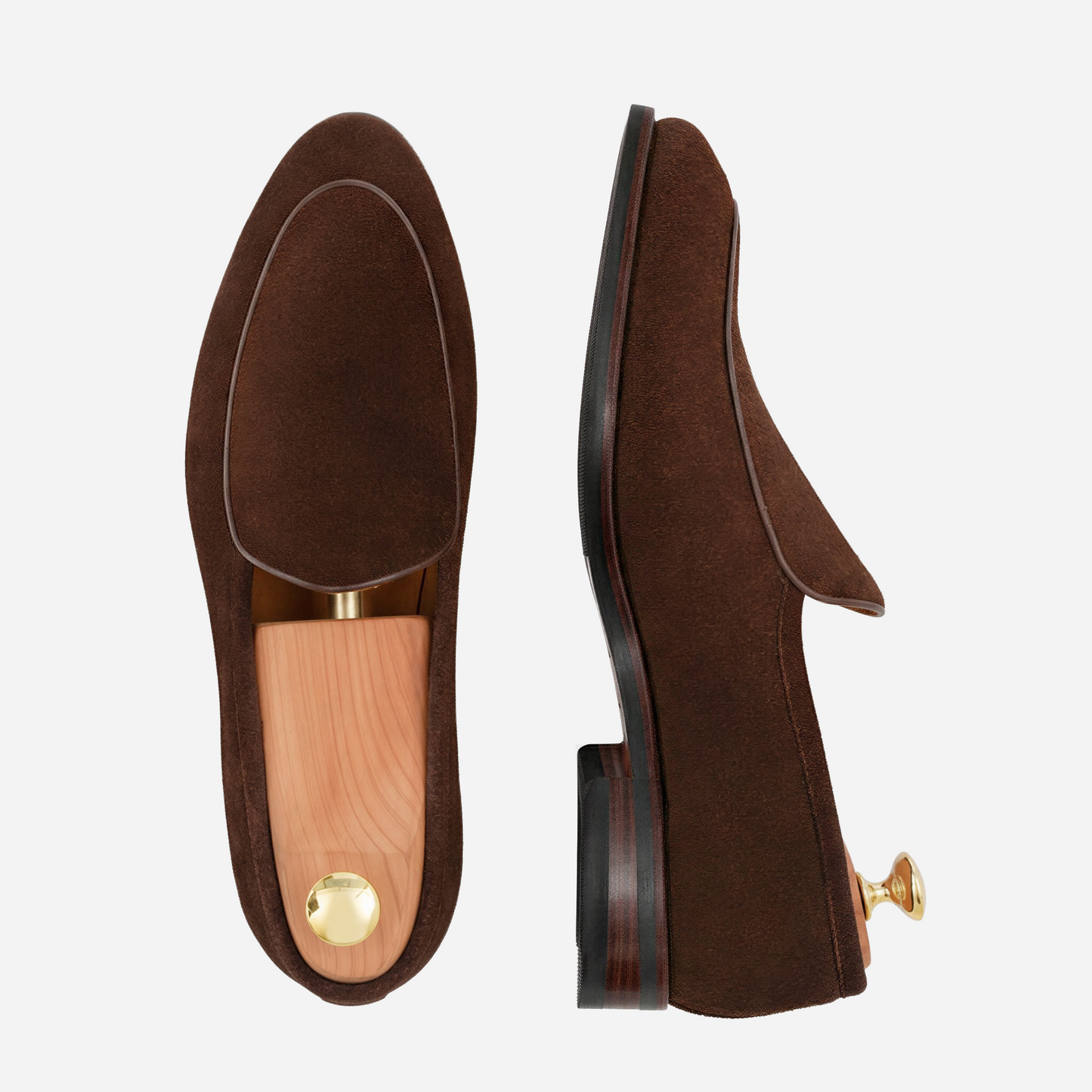 Vincent Belgian Loafer Suede Men's