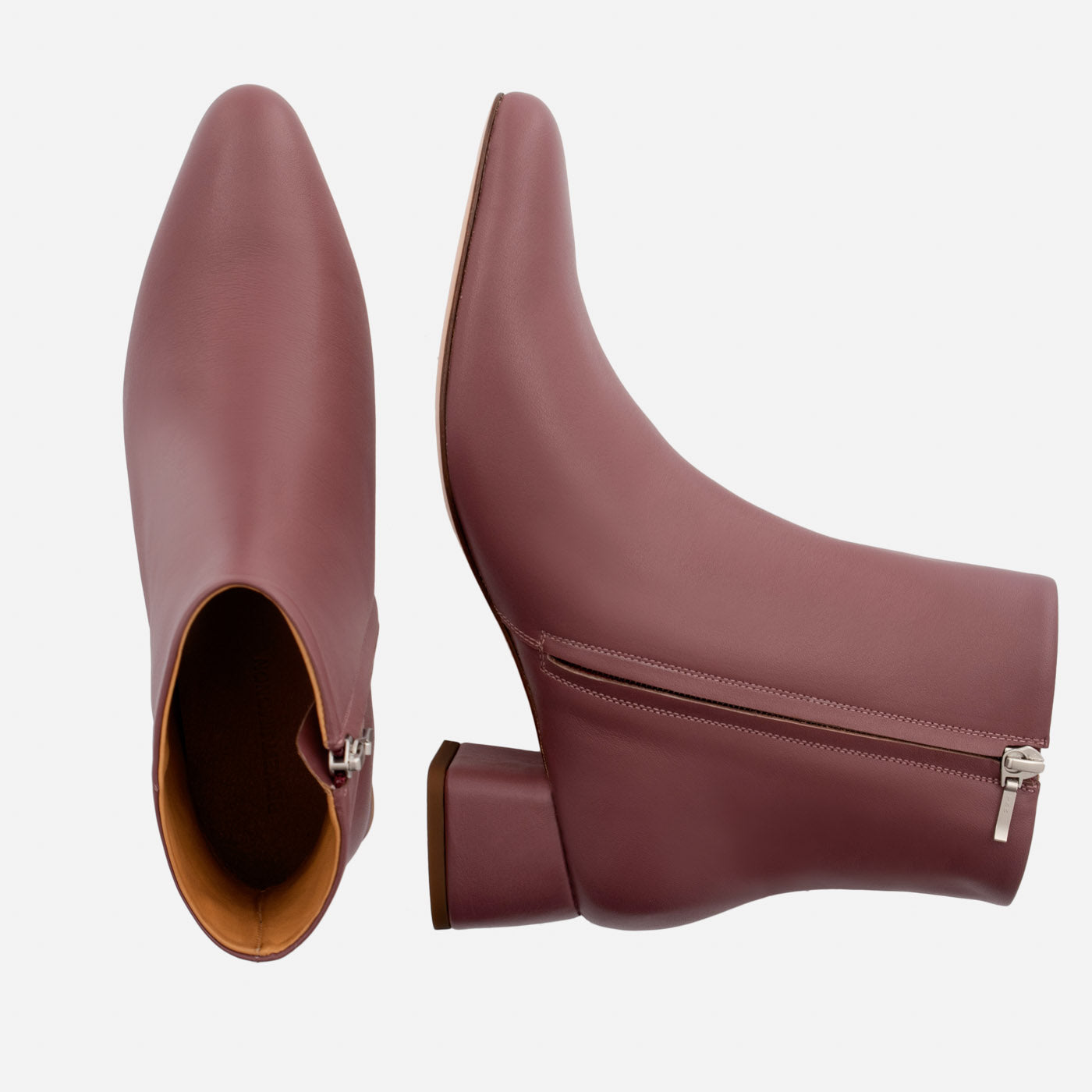 Savannah Booties Full Grain Leather Women's