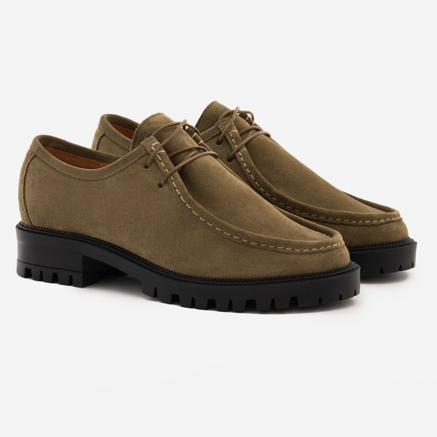 Tessa Derby Water Repellent Suede Women's