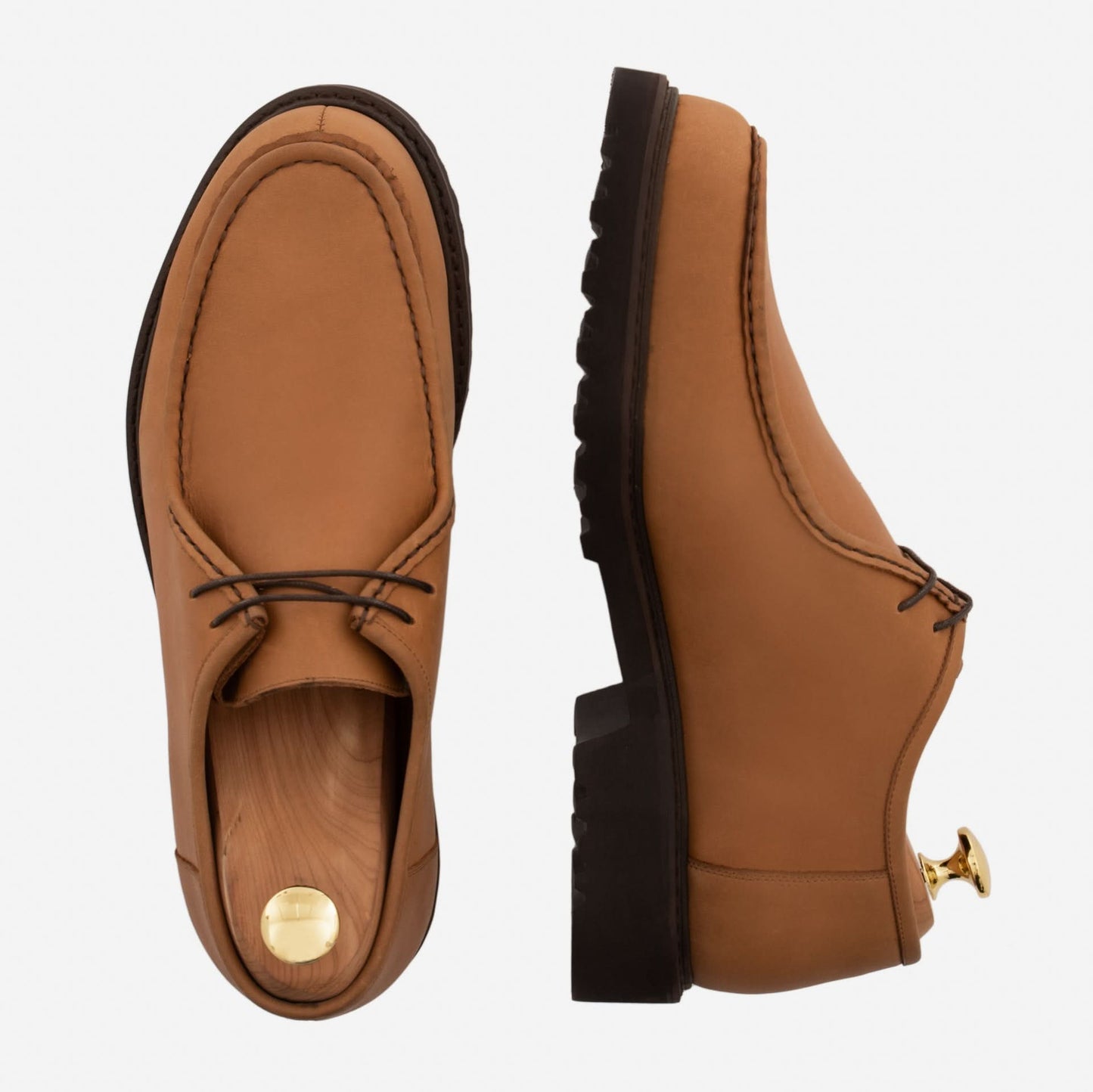 Theo Derby Men’s Pull Up Leather