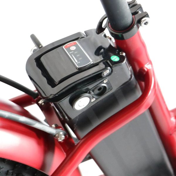 Coastal Cruiser Fat Tire Step Thru Beach Cruiser Electric Bike - 750W, 52V, 21Ah, rack and fenders included! - Image 14