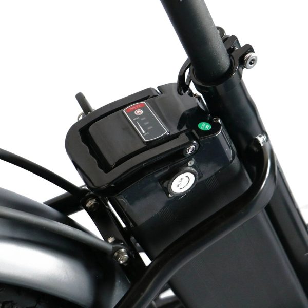 Coastal Cruiser Fat Tire Step Thru Beach Cruiser Electric Bike - 750W, 52V, 21Ah, rack and fenders included! - Image 6