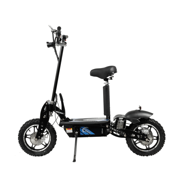 GIO ROSSO COBRA OUTDOOR STAND-UP ELECTRIC SCOOTER WITH SEAT, FOLDABLE - 36V 12Ah 1000W, top speed 18 mph, all-terrain tires - Image 2