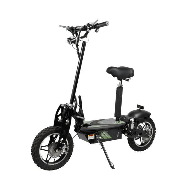 GIO ROSSO COBRA OUTDOOR STAND-UP ELECTRIC SCOOTER WITH SEAT, FOLDABLE - 36V 12Ah 1000W, top speed 18 mph, all-terrain tires