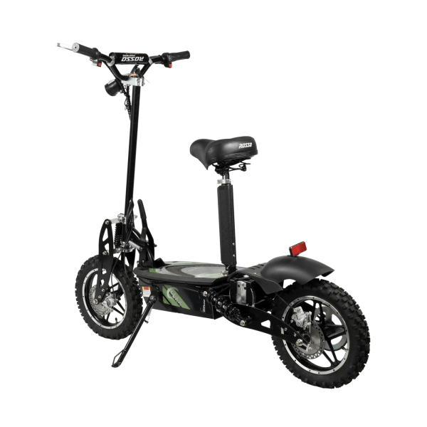 GIO ROSSO COBRA OUTDOOR STAND-UP ELECTRIC SCOOTER WITH SEAT, FOLDABLE - 36V 12Ah 1000W, top speed 18 mph, all-terrain tires - Image 4