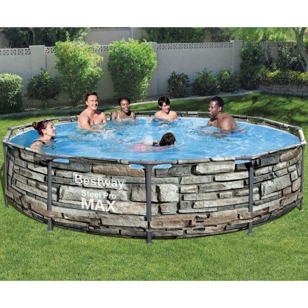 Bestway  12′ x 30″ Steel Pro Max Round Above Ground Swimming Pool - Image 10