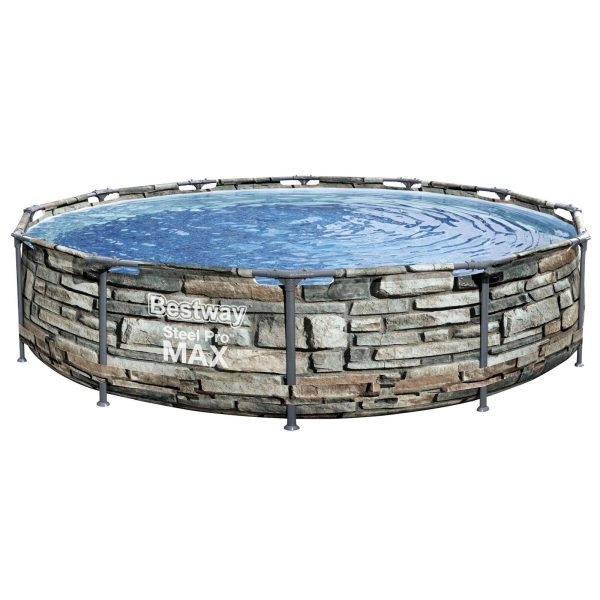 Bestway  12′ x 30″ Steel Pro Max Round Above Ground Swimming Pool - Image 8