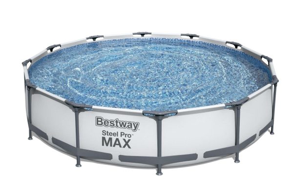 Bestway Steel Pro 12ft x 30in Frame Above Ground Pool Set with Pump - Image 10