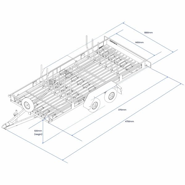 Professional Bike Trailer - Image 3