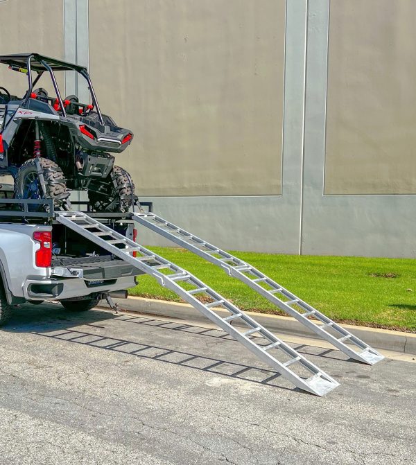 12' Aluminum FOLDING UTV ramps ( PAIR )