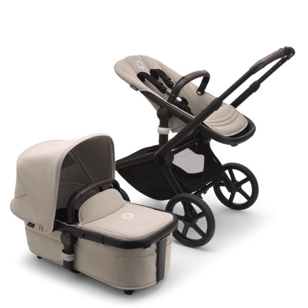 Bugaboo Fox5 Complete Stroller – Black / Desert Taupe - Image 2