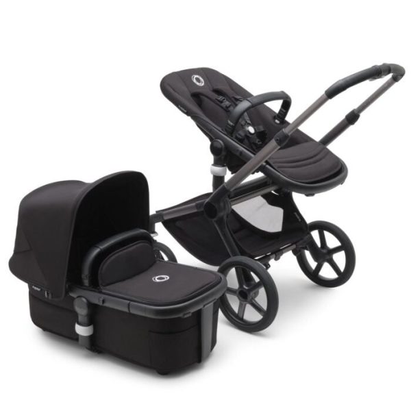 Bugaboo Fox5 Complete Stroller – Black / Midnight Black / Midnight Black