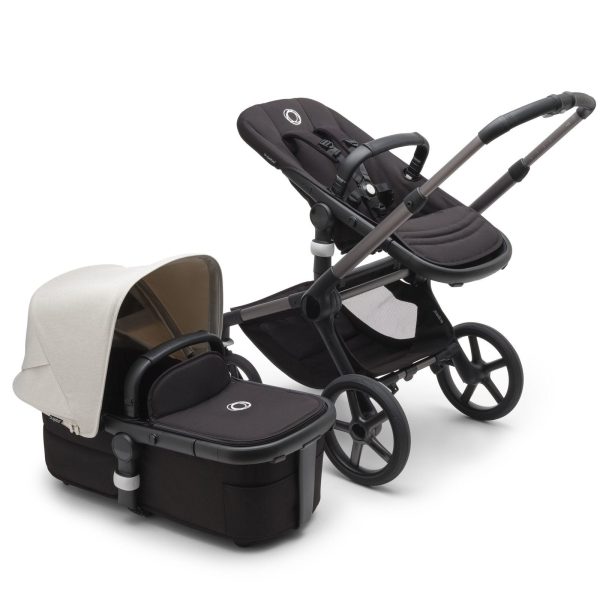 Bugaboo Fox5 Complete Stroller – Black / Midnight Black / Misty White - Image 2