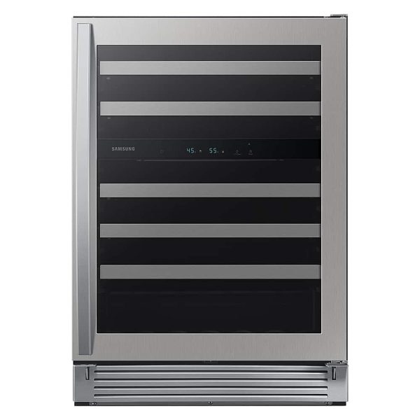 Samsung - 51-Bottle Capacity Wine Cooler - Stainless Steel - Image 2