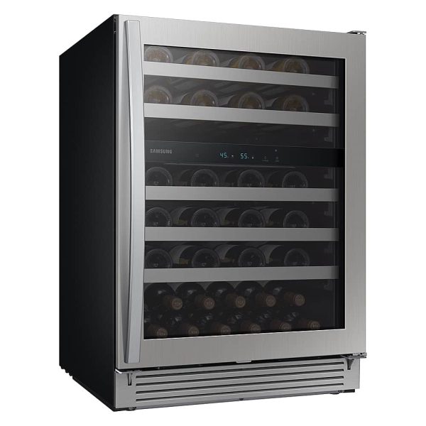 Samsung - 51-Bottle Capacity Wine Cooler - Stainless Steel - Image 7